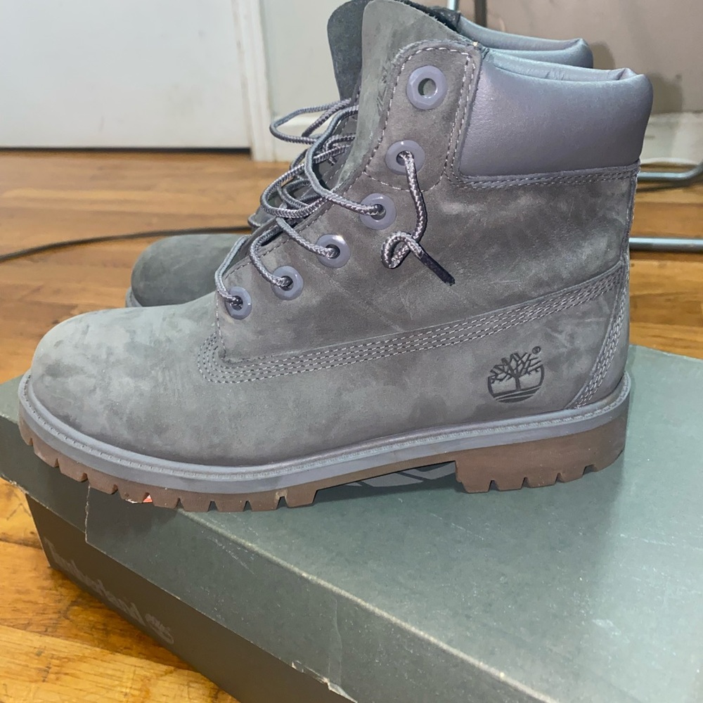 Gray Timberland - image 1